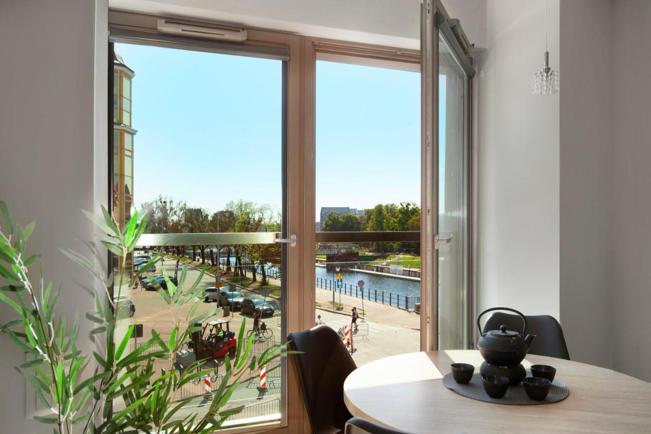 Elite Apartments Waterlane Spa Гданьск Экстерьер фото